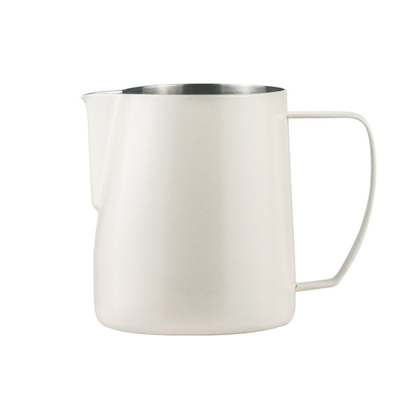 700ML White Stainless Steel Milk Frothing Jug