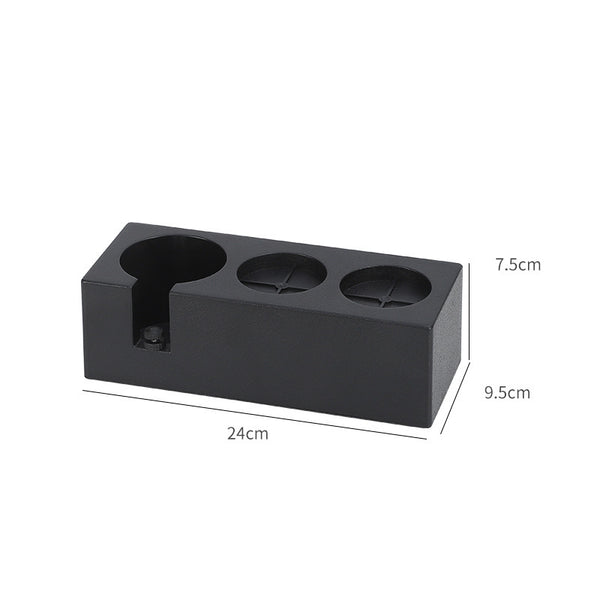 Coffee Tamper and Distributor Set Espresso Tamper Station for 51mm Black