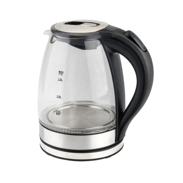 Glass Electric Hot Water Kettle 1500W 1.7L