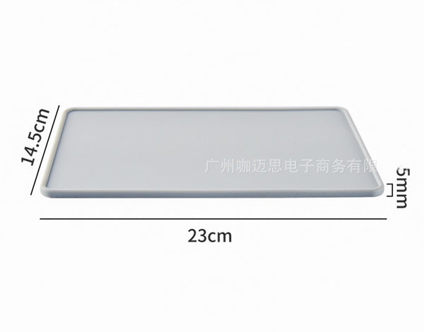 Grey Flat Silicone Coffee Tamping Mat