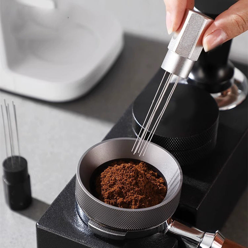 Espresso Coffee Stirrer with Magnetic Base - Silver – White Donkey