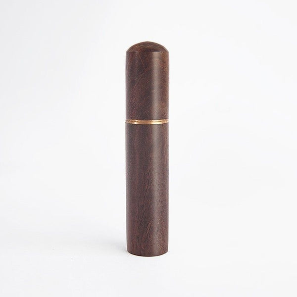 Coffee Stirrer with Coffee Distributor Needle -- Black Rosewood