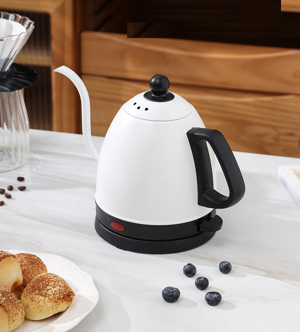 Electric Gooseneck Kettle White 800ML 1000W
