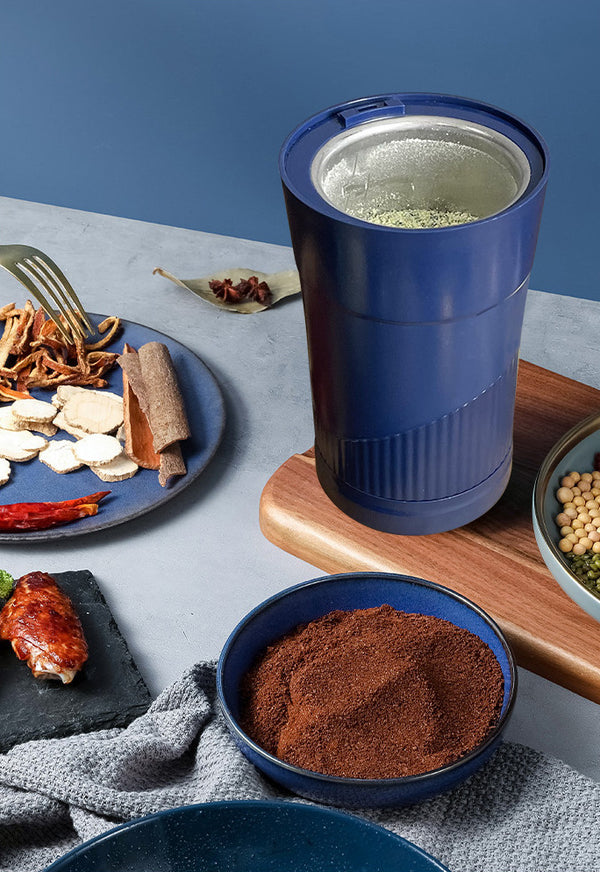 180ML Electric Coffee Grinder Blue 150W