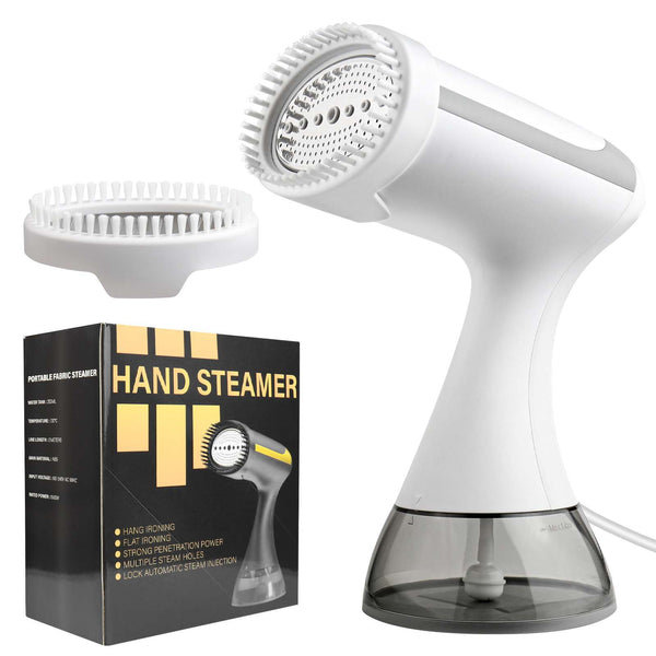 Handheld Electric Ironing Steamer White 1500W