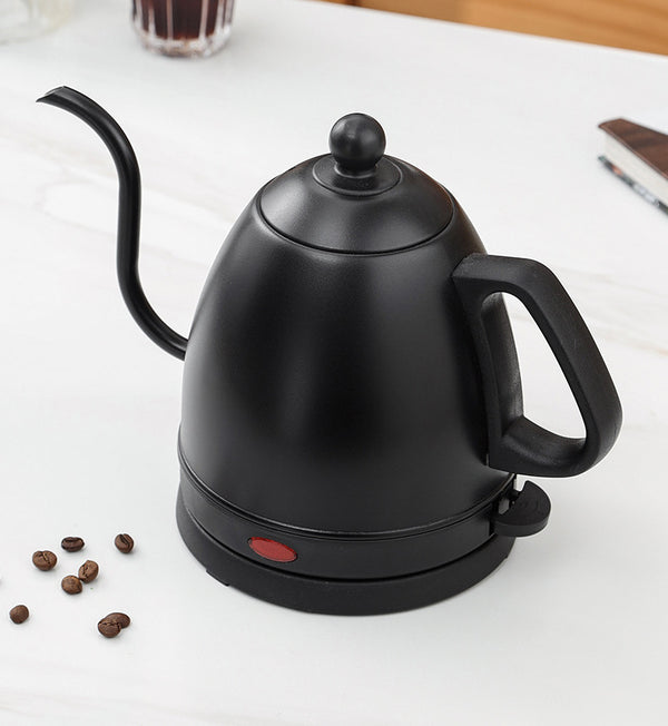 800ML Electric Gooseneck Kettle Black 1000W